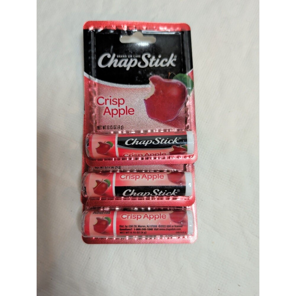 chapstick crisp apple New Unopened 3 Packs